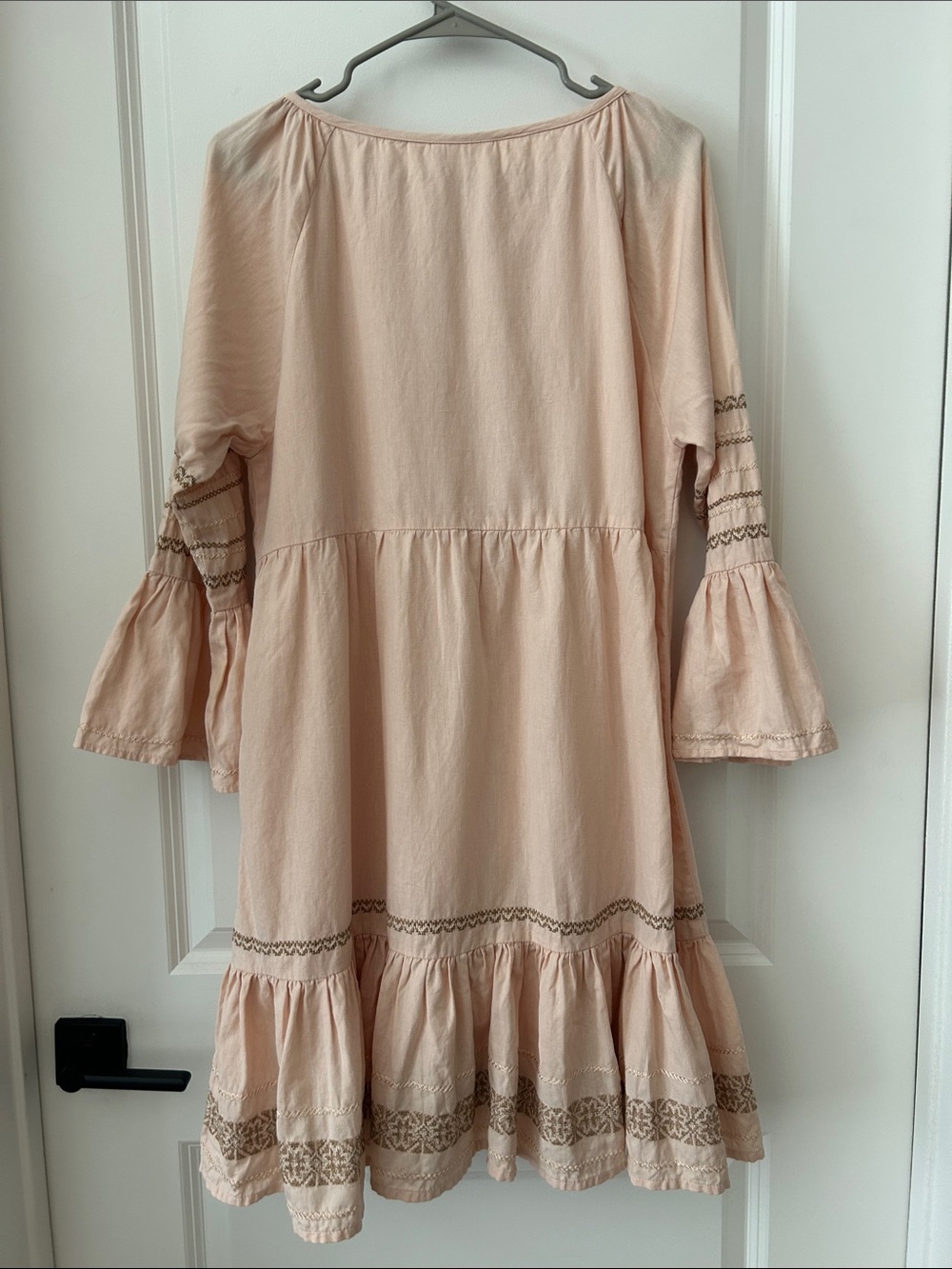 Roller Rabbit Maricruz Blush Pink Embroidered Dress - Picture 6 of 7
